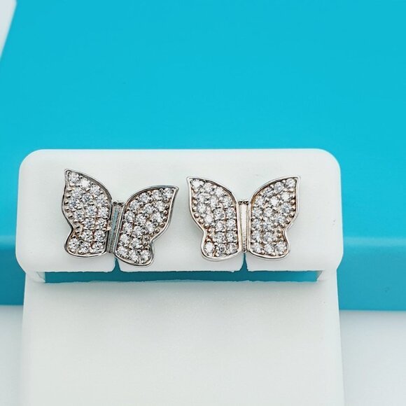 "925 Sterling Silver CZ Beautiful Earrings for Women, 1USPAR4239 - Picture 1 of 11